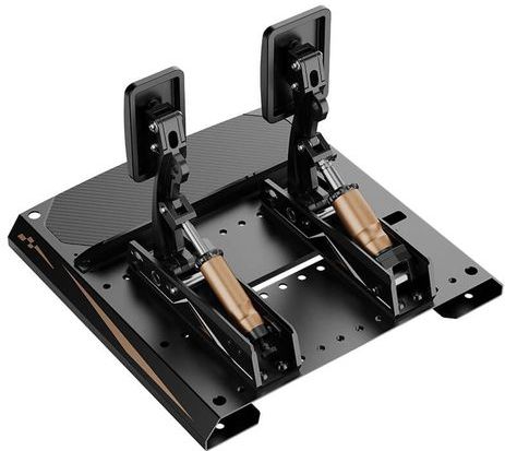 Sim Racing Pedaal - Zwart-Goud - Aluminium - CNC Constructie
