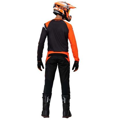 Maillot cross Kenny TRACK - FOCUS - NEON ORANGE 2021 - Orange / Noir