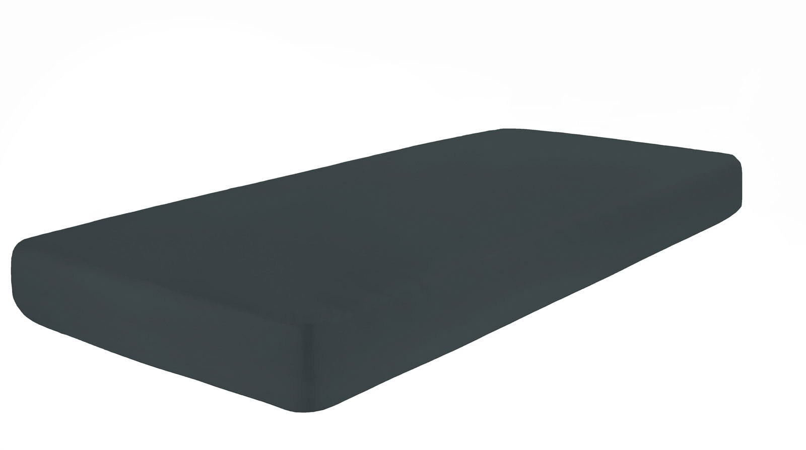 DORMISETTE Jersey-Spannbettlaken 90-100 x 200 cm titanium