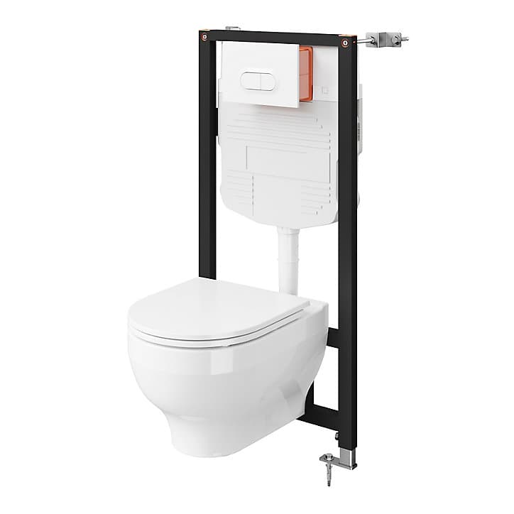 Pack WC suspendu sans bride Cavally GoodHome