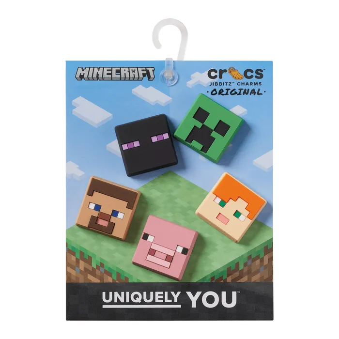 Crocs Minecraft Jibbitz (5-pack)