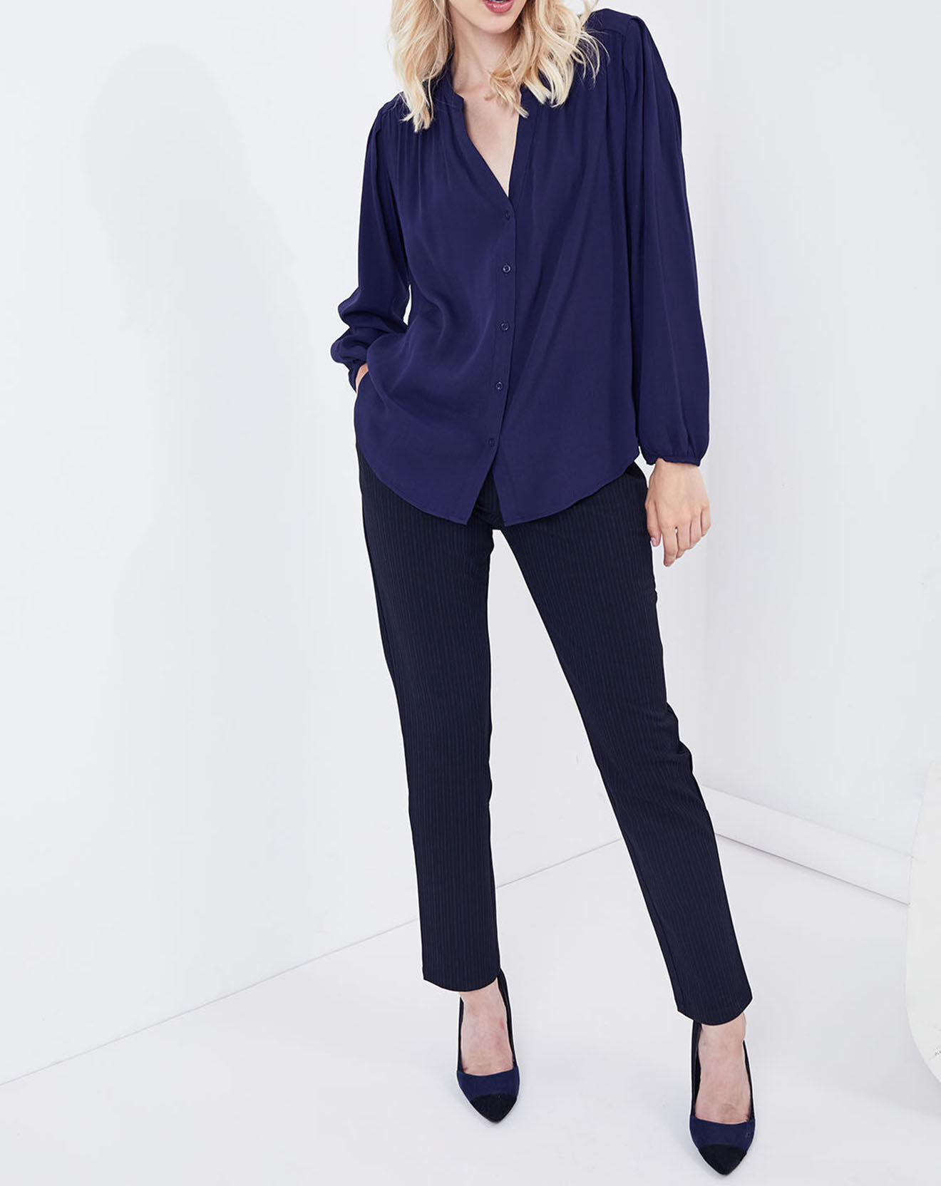 See u Soon Chemise Pastèque marine
