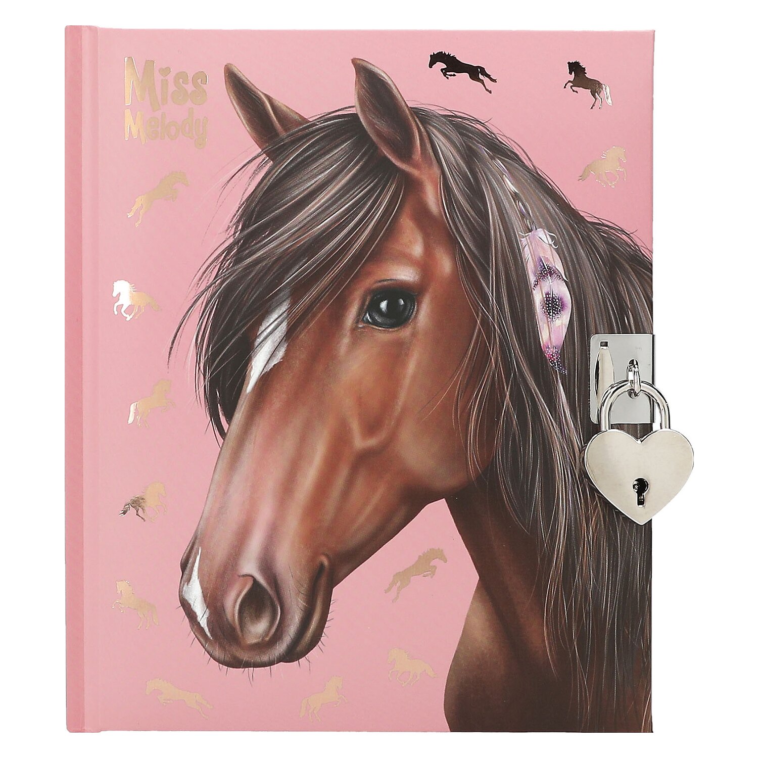 Miss Melody Tagebuch mit Stickern