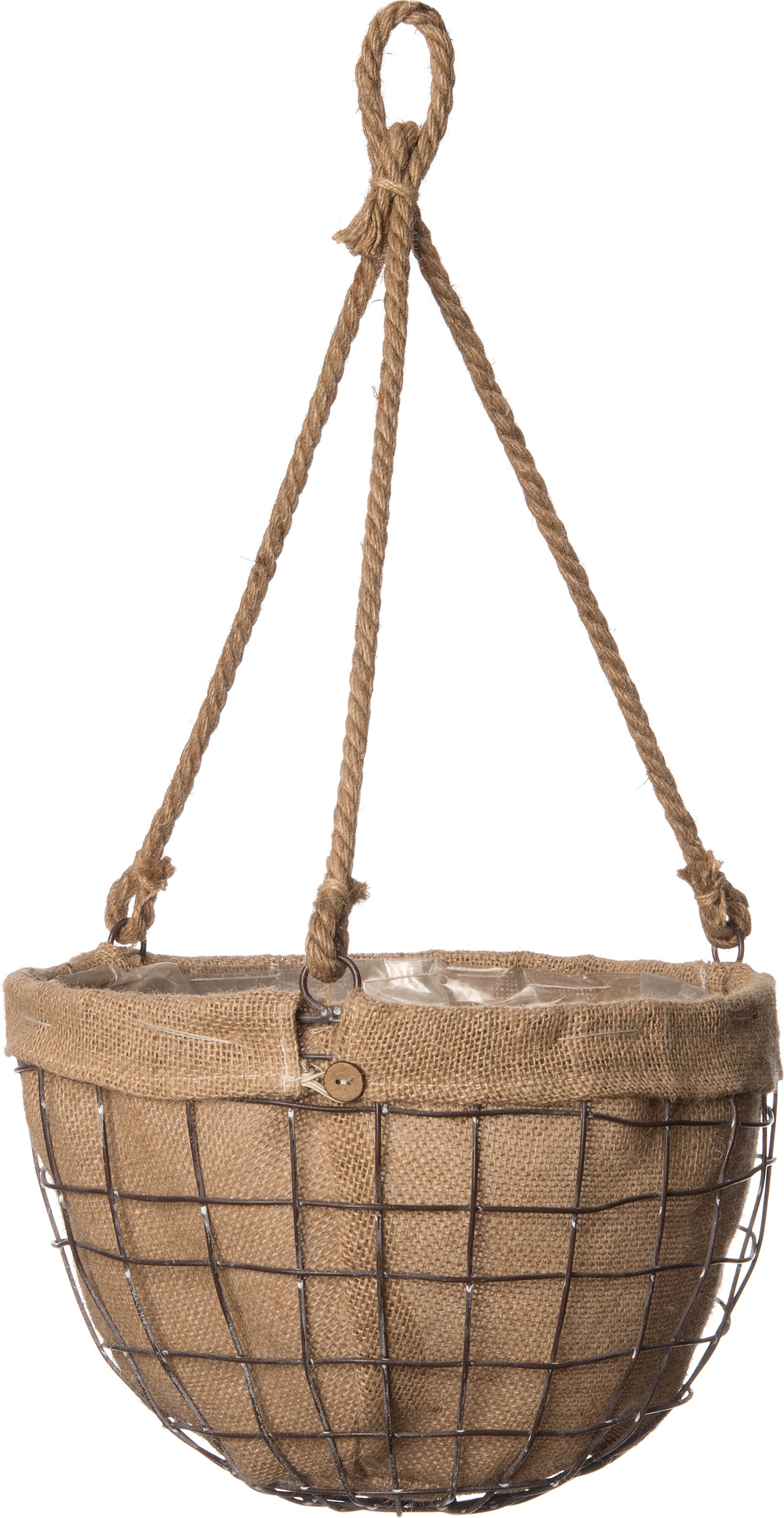 Intratuin hangpot naturel D 29 H 20 cm