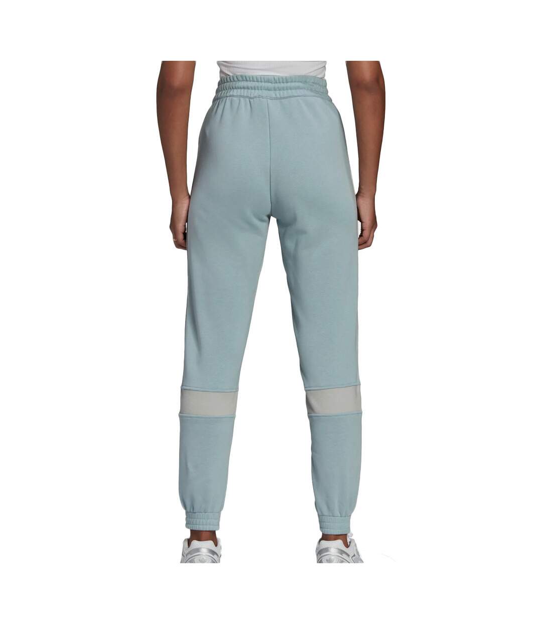 Jogging Bleu Clair Femme Adidas Cuffed