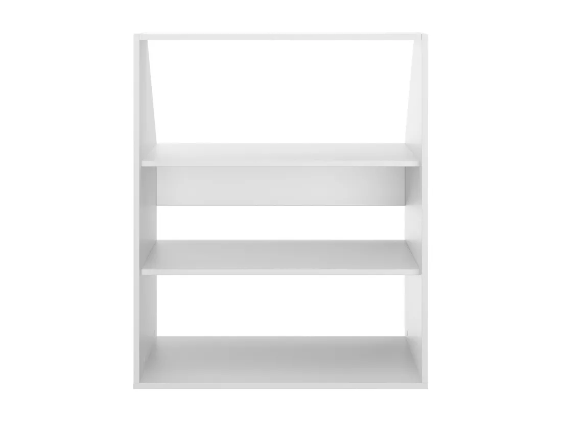 Meuble sous pente 2 étagères - Blanc - ADEZIO