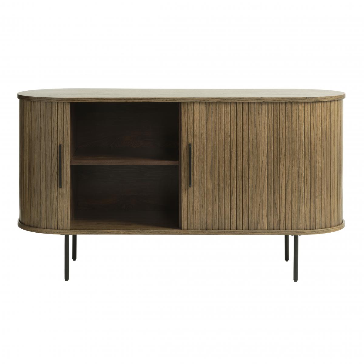 Nordic Home - Kelly dressoir 140 cm - donkerbruin