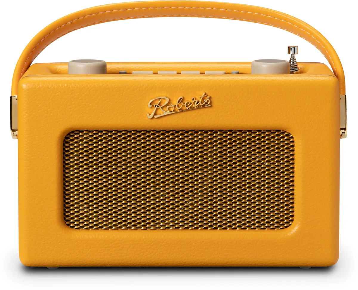Roberts Revival Uno BT Jaune soleil Enceintes Bluetooth portables