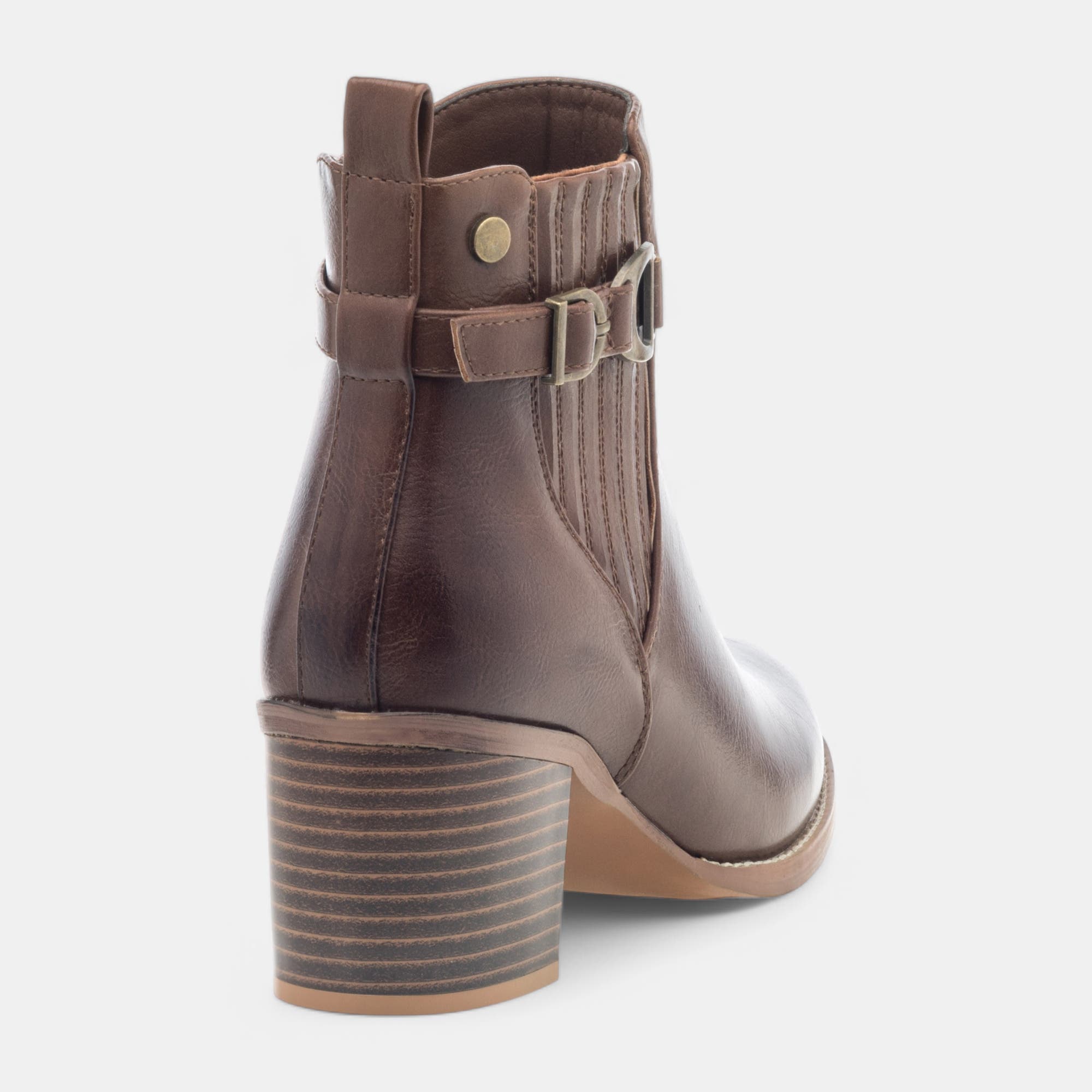 Bottines à talon Femme cognac