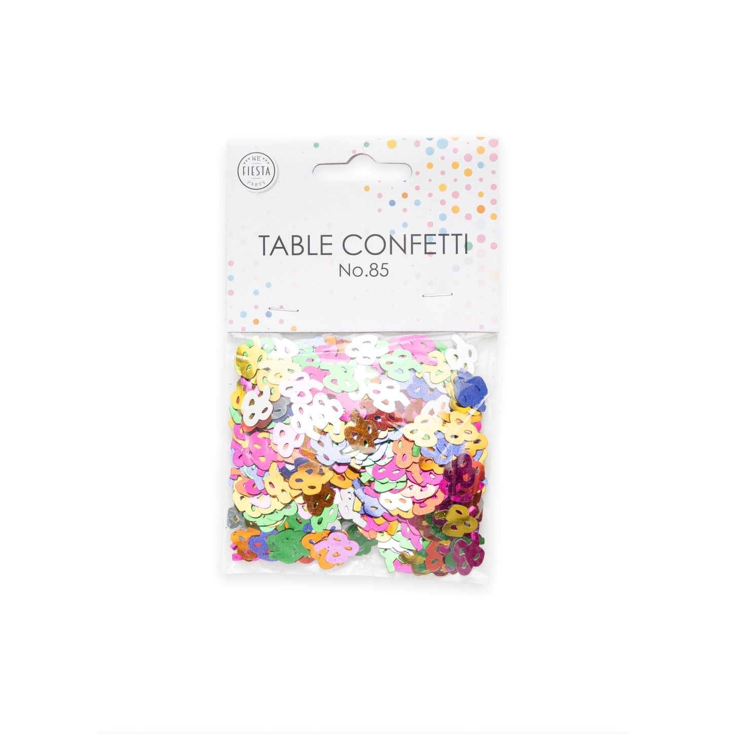 Tafelconfetti 85 Jaar Gekleurd