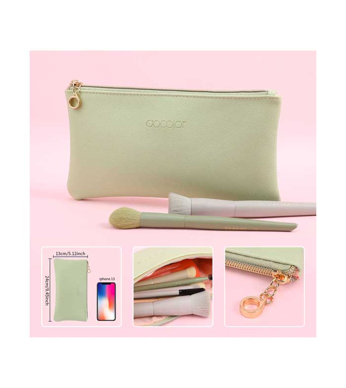 Docolor - Conjunto de pincéis e nécessaire Morandi