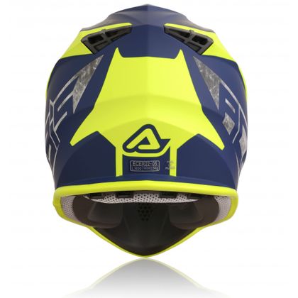 Casque cross Acerbis LINEAR YELLOW/BLUE 2023 - Jaune / Bleu