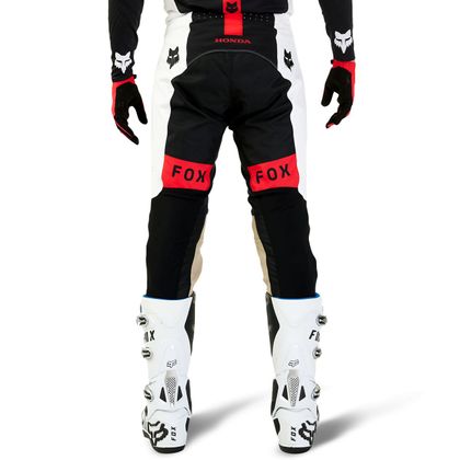 Pantalon cross Fox FLEXAIR HONDA 2023 - Noir / Blanc