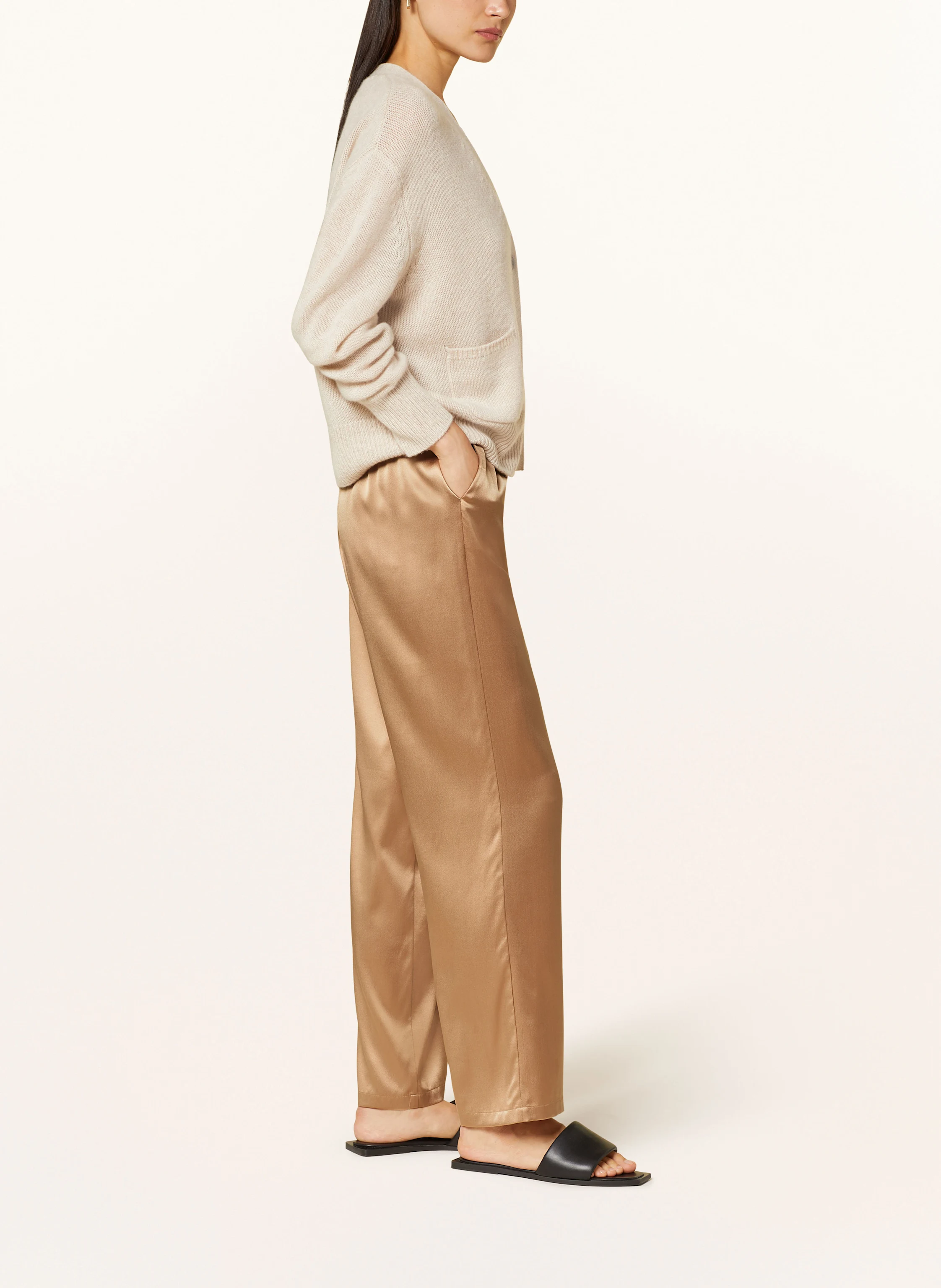 (THE MERCER) N.Y. Marlenehose aus Seide