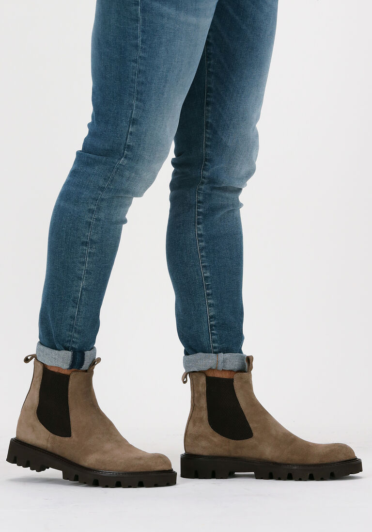 MAZZELTOV taupe mazzeltov chelsea boots 4275