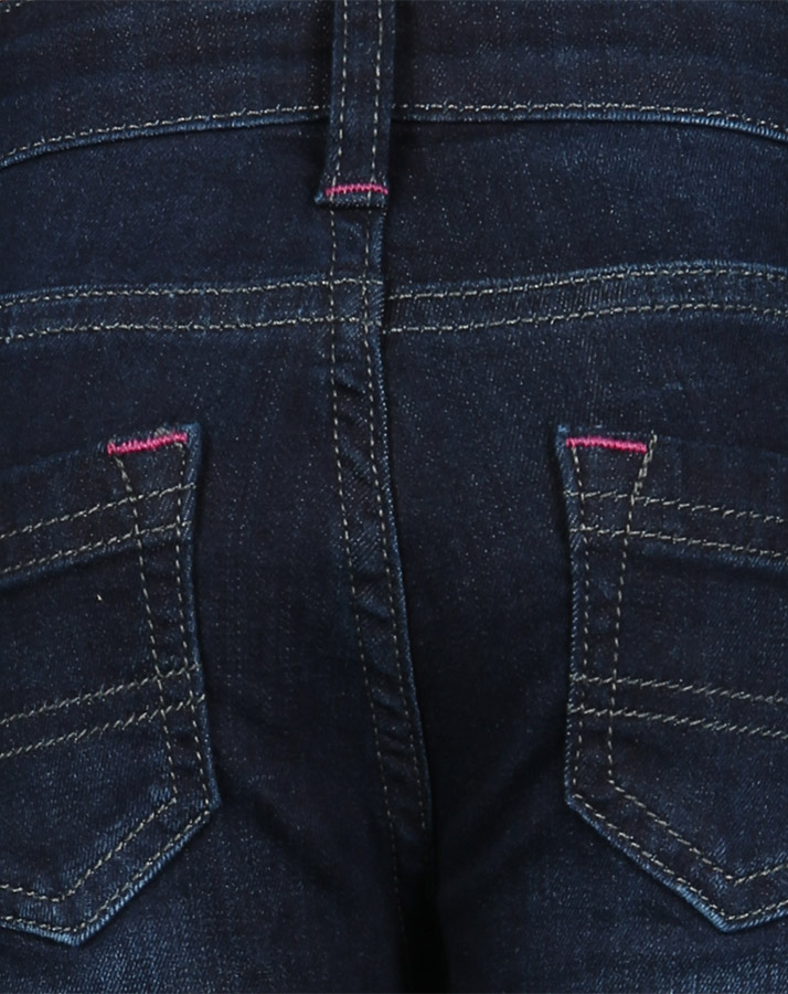 Jeans-Hose PINKES HERZ Skinny Fit in dark blue denim
