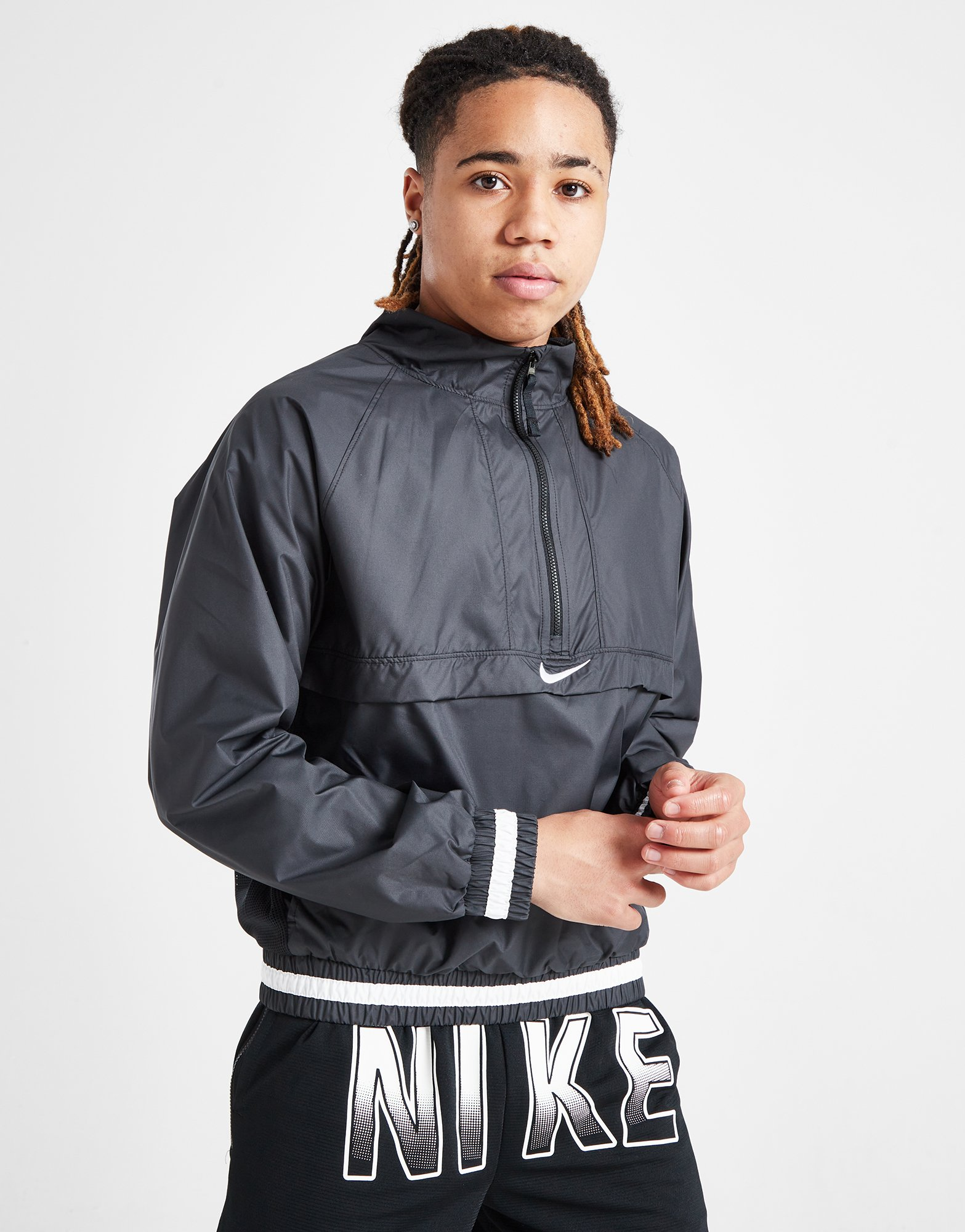 Nike Basketball Woven 1/4 Zip Jacket Junior