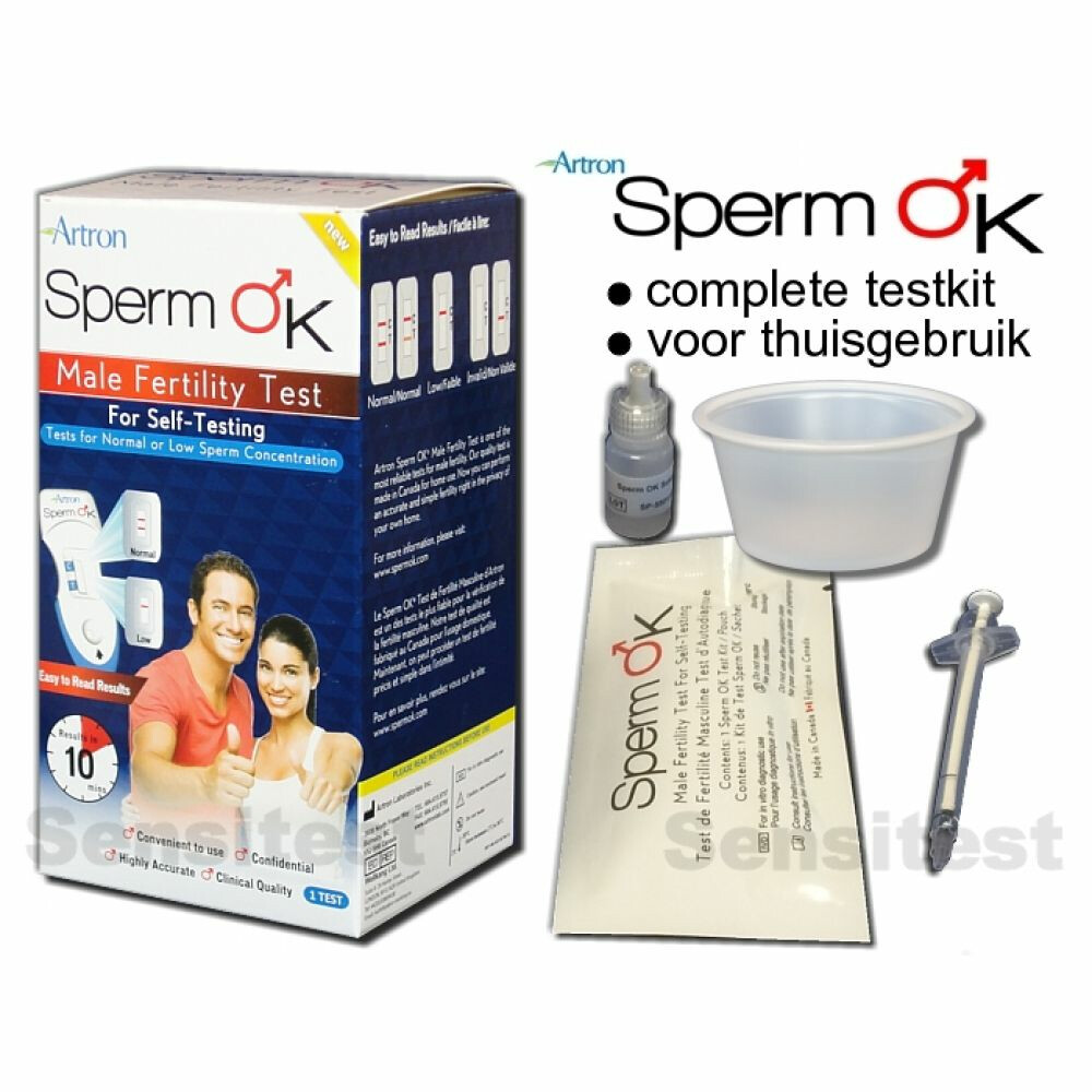 Sensitest Sperm OK Vruchtbaarheid Test Man