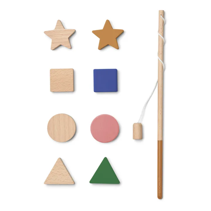 Liewood Jeu de pêche à la ligne Sebastian en bois | Bleu