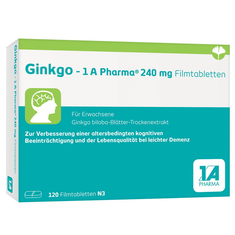 Ginkgo - 1 A Pharma® 240 mg