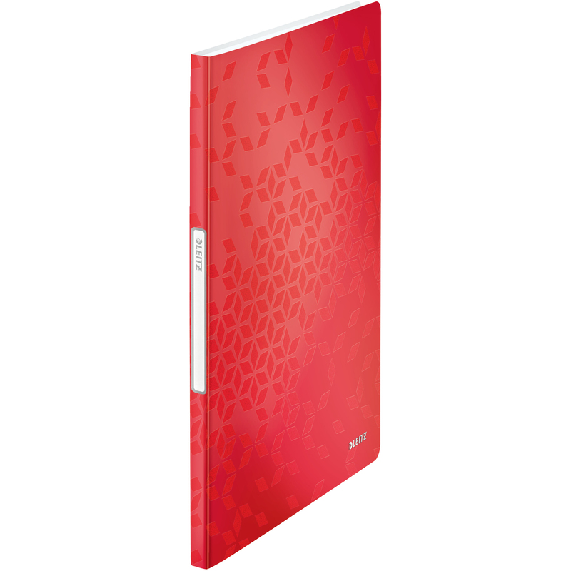 Leitz Sichtbuch WOW, 20 Taschen, A4, rot