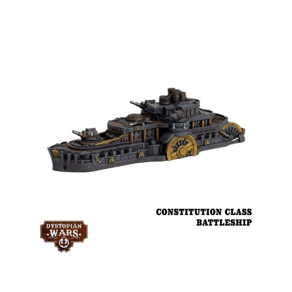 Dystopian Wars: Union Starter Set - Faction Battlefleet