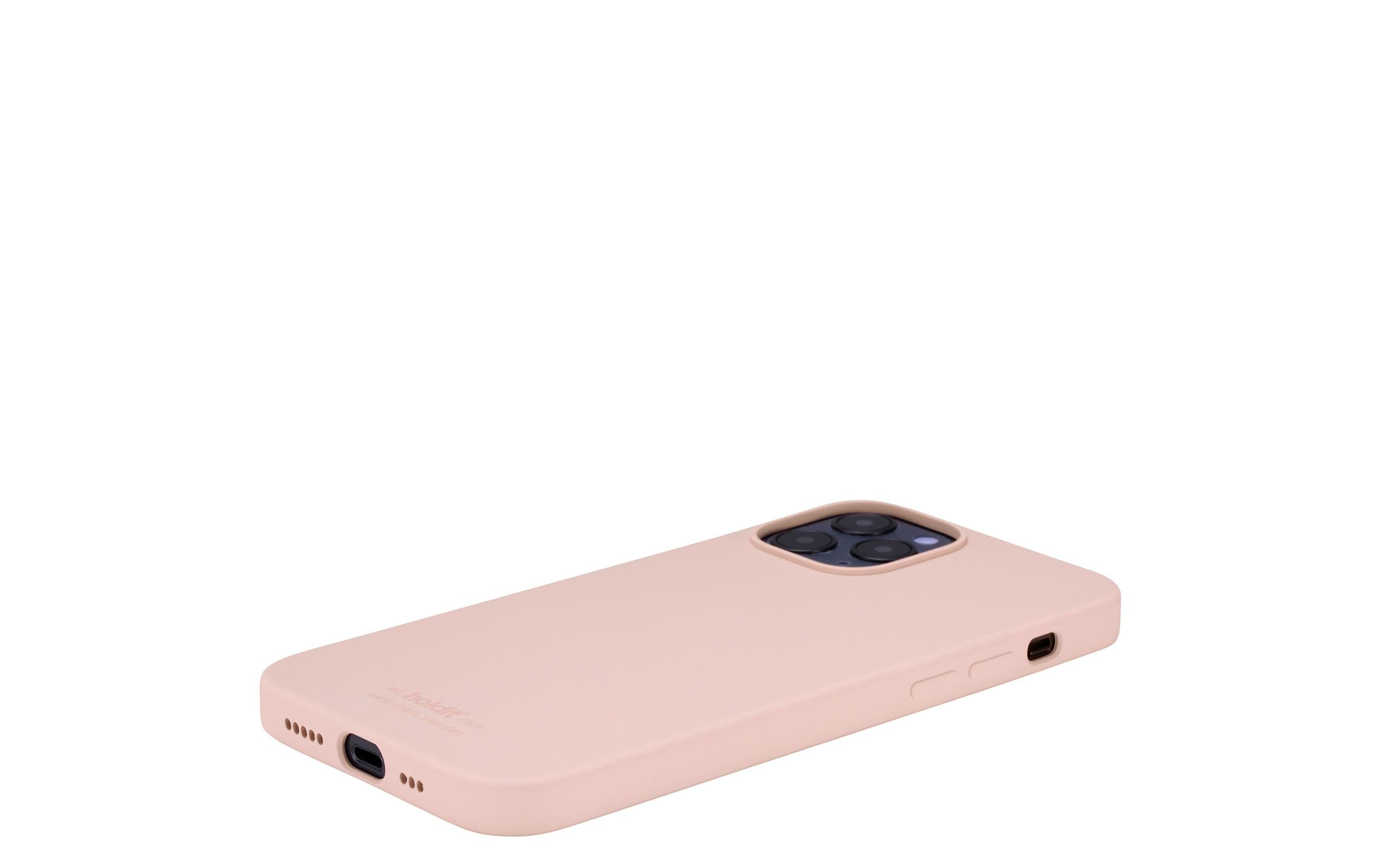 Back Cover Silicone iPhone 12/12 Pro PinkModerne Handyhülle aus ultradünnem und griffigem Silikon