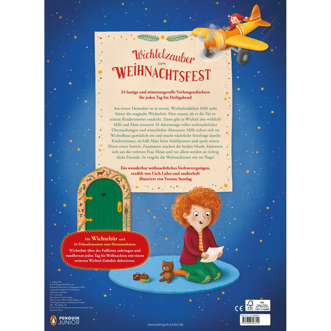 Adventskalender Buch - Wichtelzauber zum Weihnachtsfest
