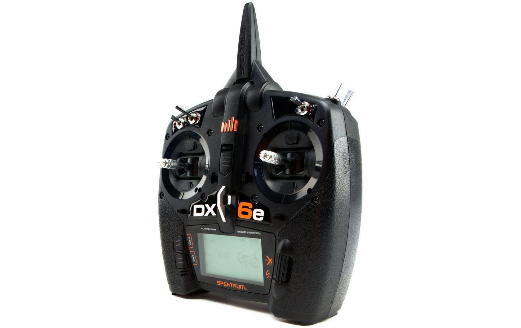 Fernsteuerung DX6e DSMX 6-Kanal (nur Sender)<br>2.4-GHz Sender mit 6 Kanälen für Flugmodelle