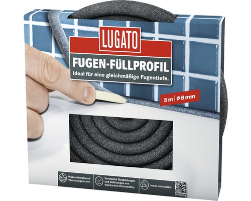 Lugato voegvulprofiel Ø 8 mm rol = 5 m
