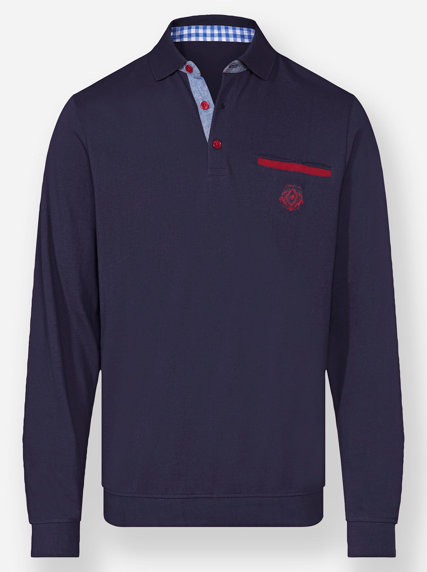 Marco Donati Poloshirt »Langarm-Poloshirt«, 1 Stk.