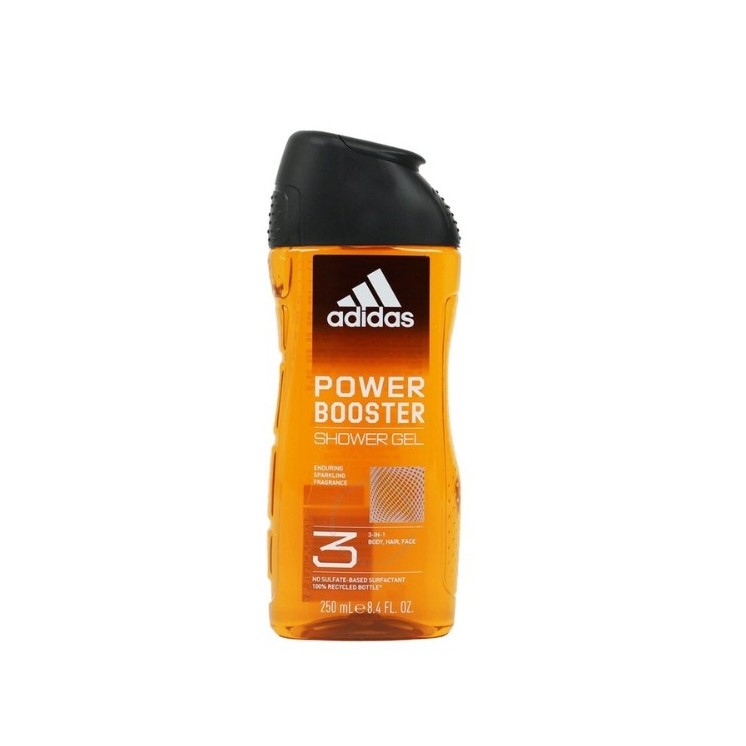 Adidas Duschgel für Männer 3in1 Power Booster 250 ml