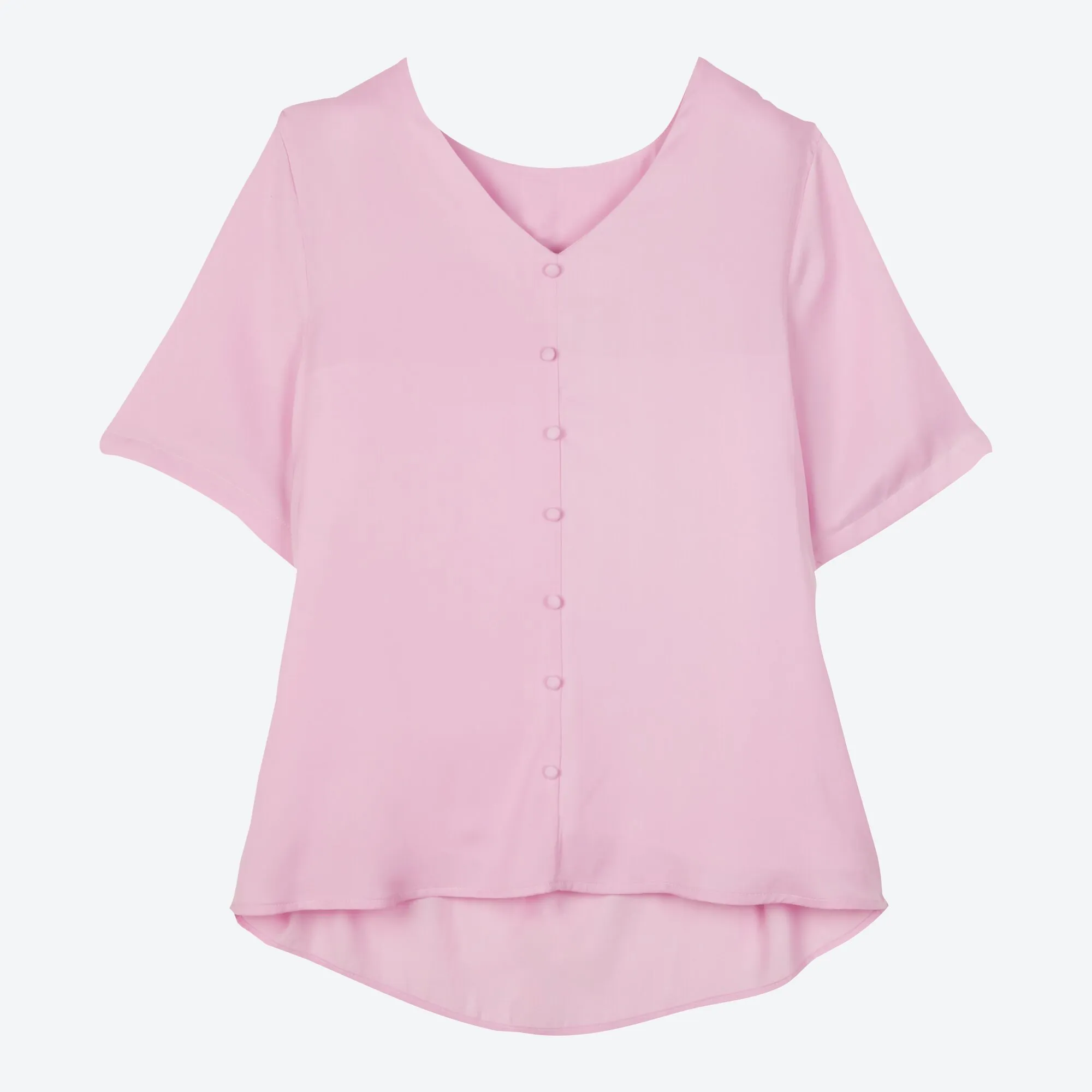 Damen-Bluse mit V-Ausschnitt