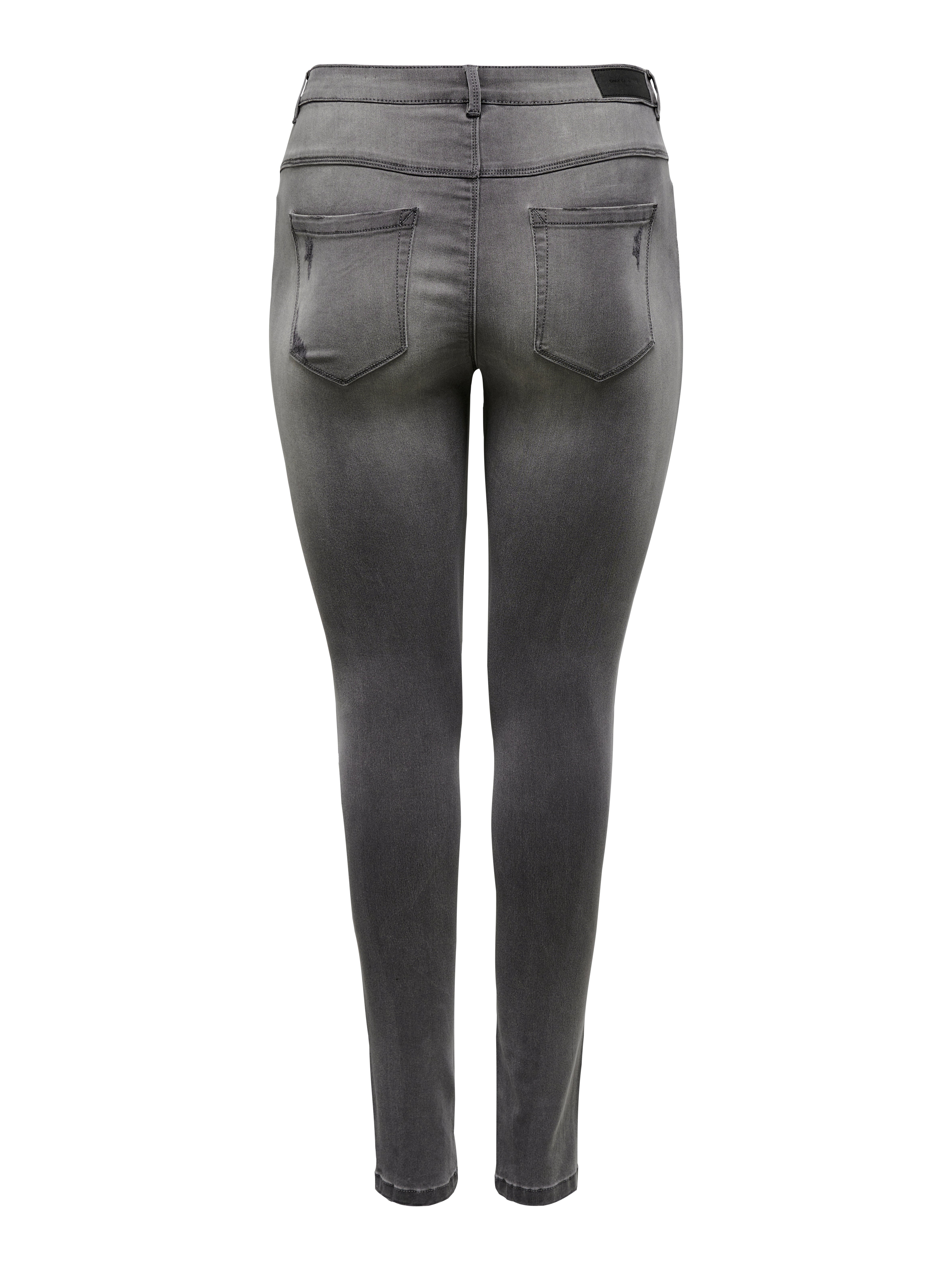 CARAUGUSTA Hohe Taille Skinny Fit Jeans Dark Grey Denim