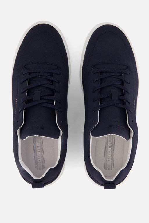 Cycleur de Lux Giclette Sneakers blauw Nubuck
