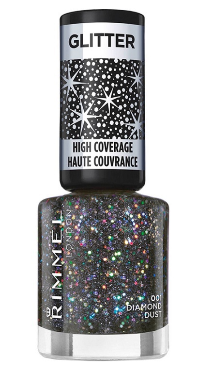 Rimmel London Nagellak Glitter High Coverage 1 stuk