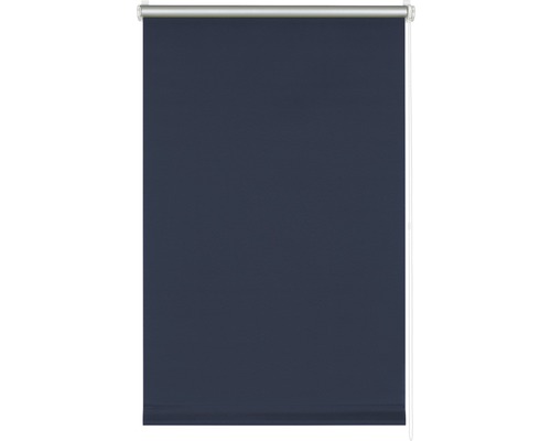 Verduisterend rolgordijn, zonder boren, thermisch, blauw, 45x150 cm, inclusief klembeugels