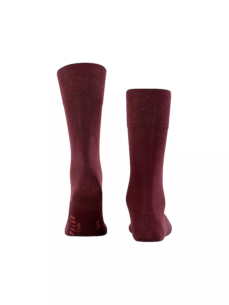 FALKE Socken TIAGO barolo dunkelrot