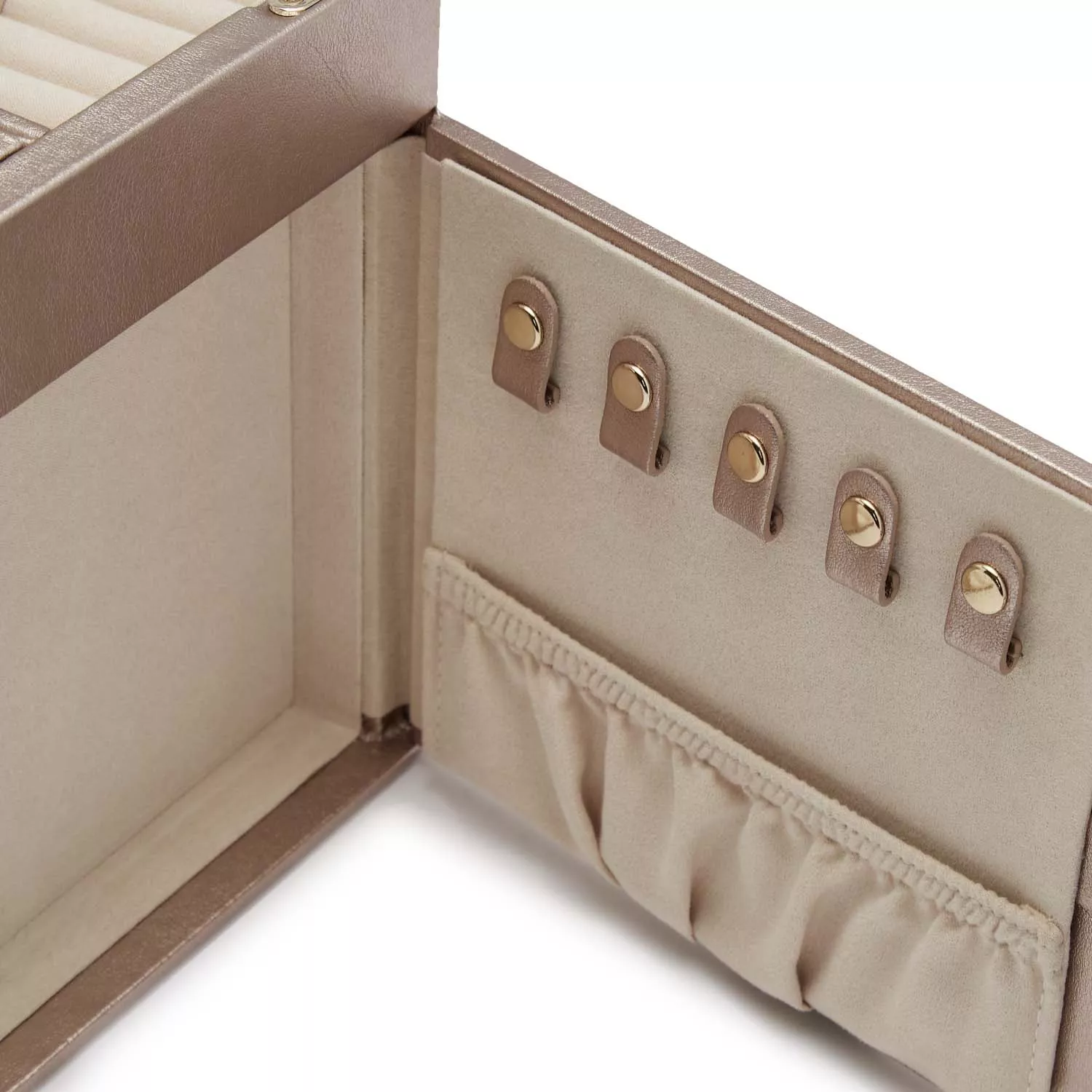 Wolf Palermo Watch Winder 1 ur Beige Læder 213716