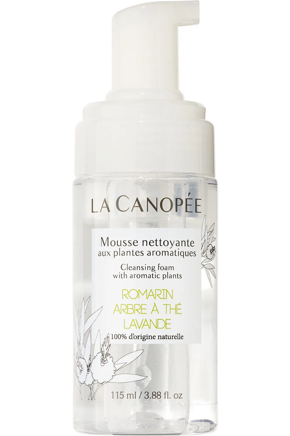 La Canopée Mousse nettoyante aux plantes aromatiques rechargeable-115 ml