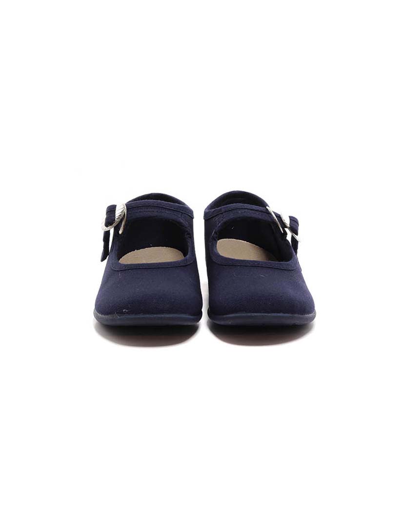 Gray Canvas Slip-ons