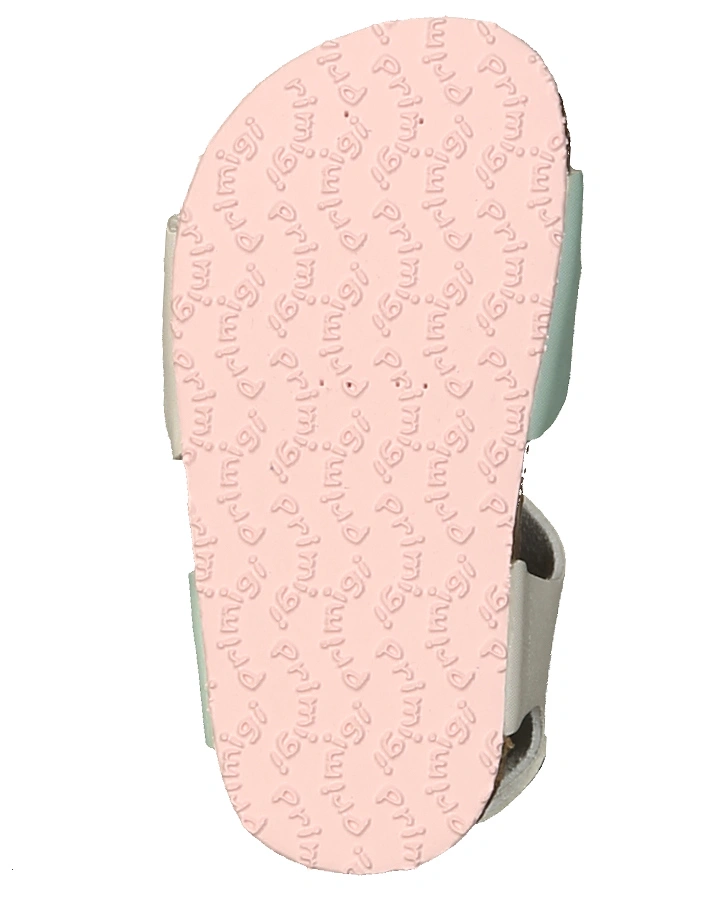 Sandalen AURORA in weiß/aqua