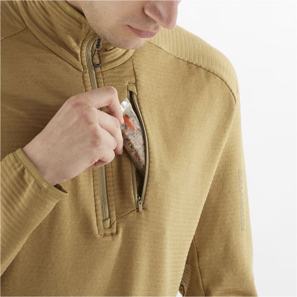 Sweat polaire SALOMON ESSENTIAL LIGHTWARM HZ ANTIQUE BRONZE