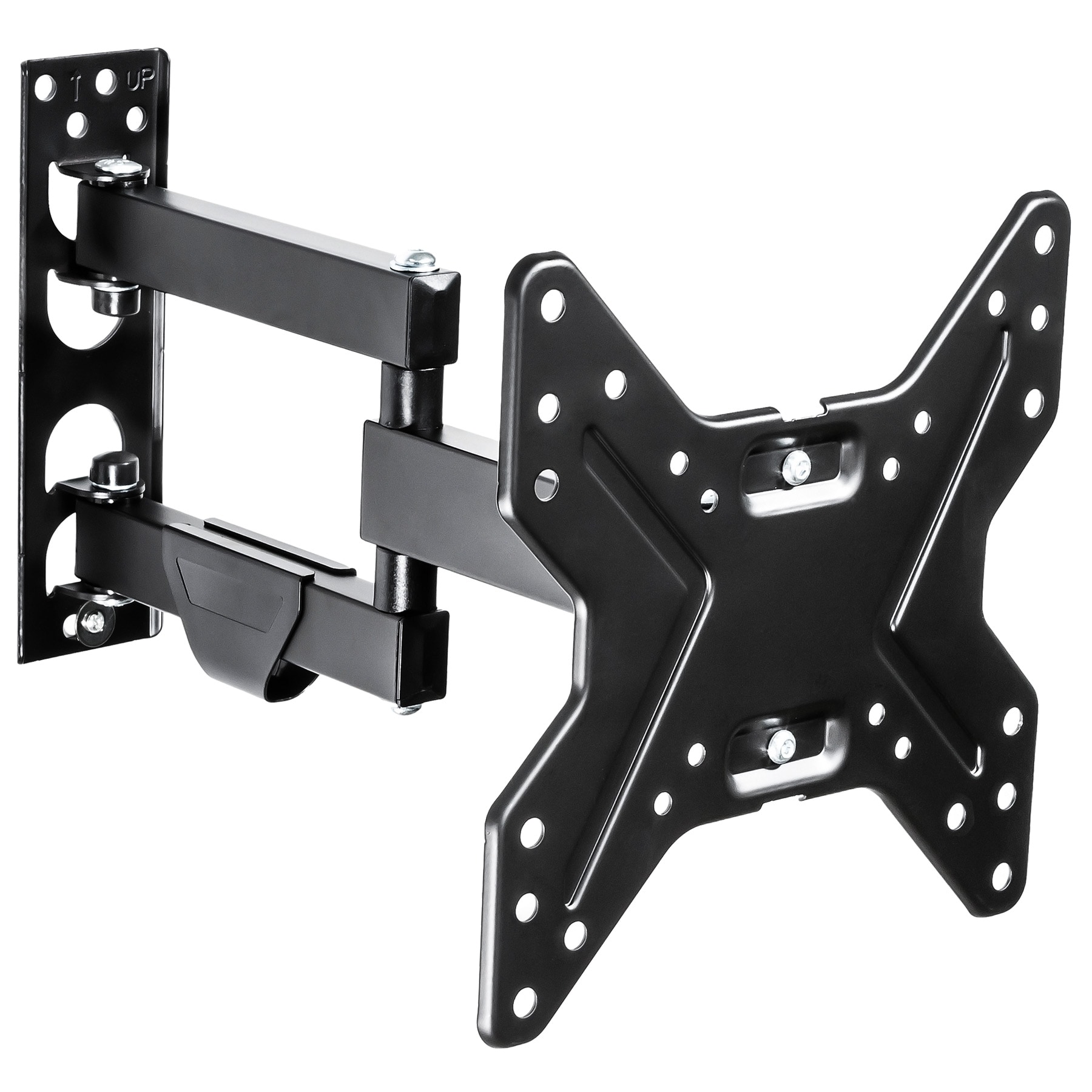 tectake® TV Wandhalterung, für 17 - 42 Zoll (43 - 107 cm), ausziehbar, bis 25 kg
