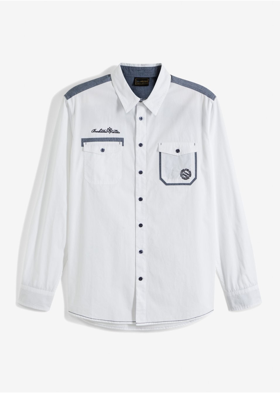 Chemise manches longues