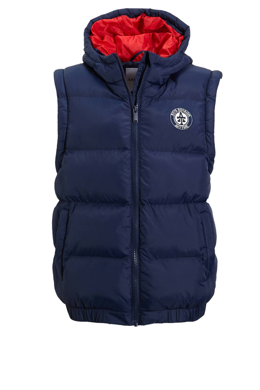 anytime 2 in 1 winterjas donkerblauw