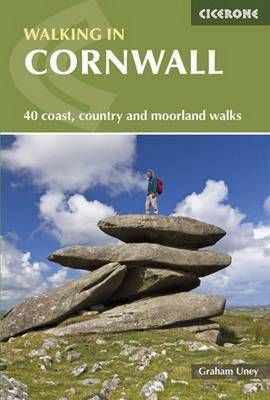Walking in Cornwall: 40 coast, country and moorland walks (Paperback)