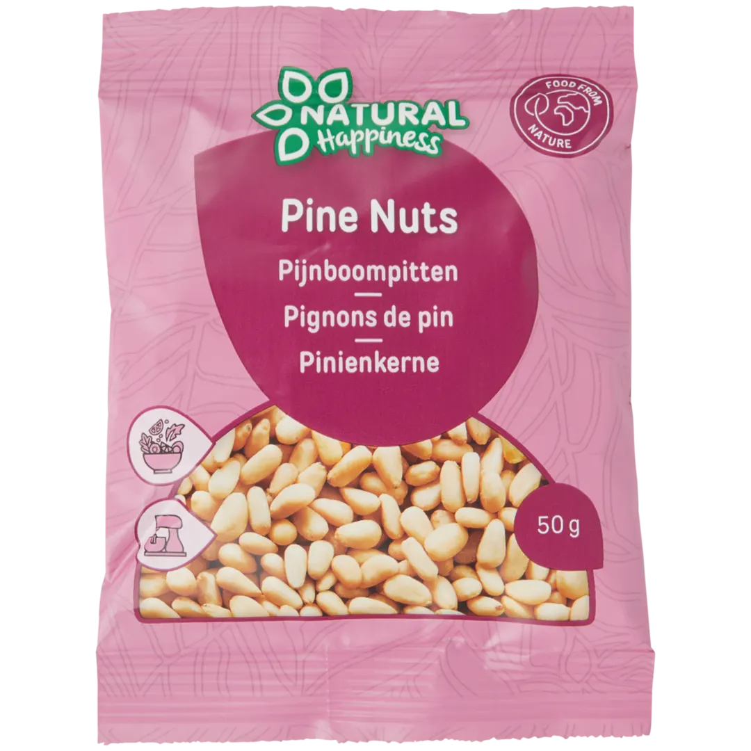 Natural Happiness pijnboompitten 50 gram