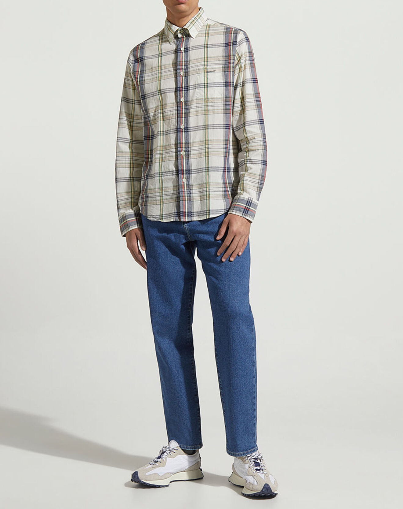 Gant Chemise Regular Fit Nautik à carreaux multicolore