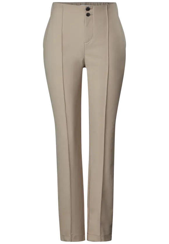 Casual Fit Hose - safari beige